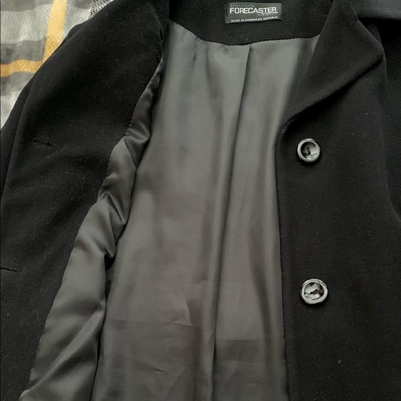 Forecaster of Boston Women’s Wool/Cashmere Blend Vintage Coat Trenchcoat - Picture 3 of 8